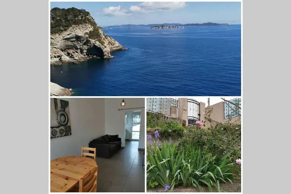 アパート ツーロンT2 Grande Terrasse Comme Une Maison 8 Min Des Plagesアパートメント
